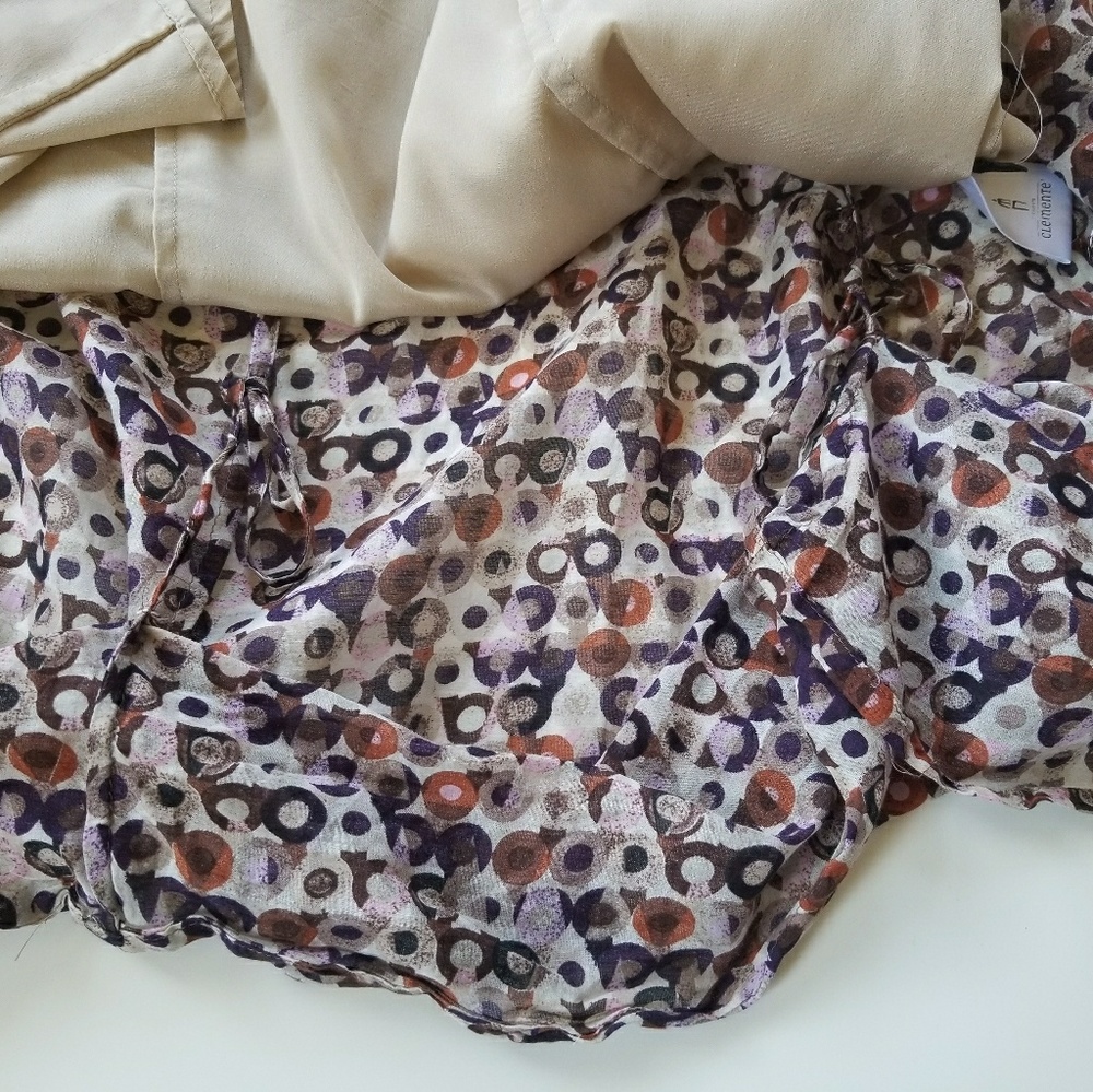 Elemente Clemente Silk Trapeze Dress View 3